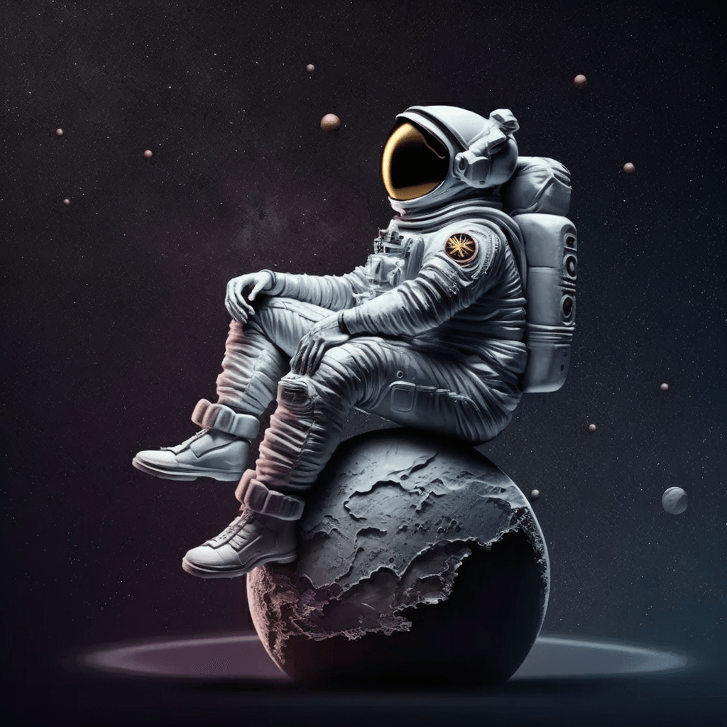 Astronaut in space